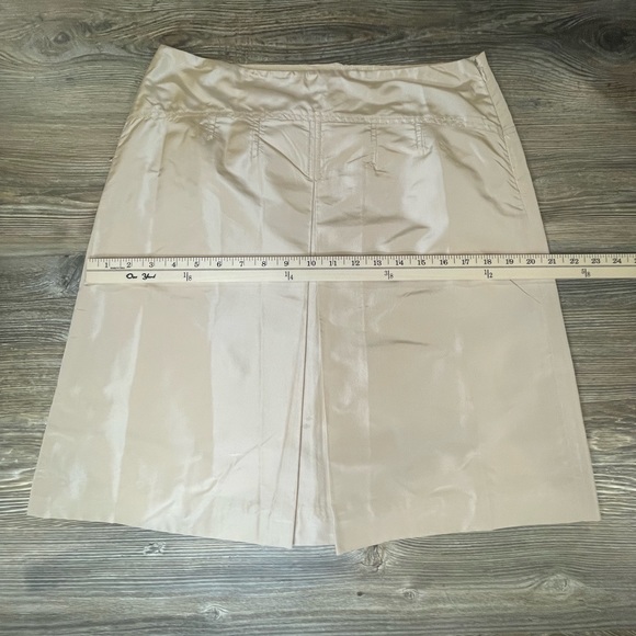 NWT J CREW - size 10- CreamSilk Skirt**please read** - Picture 6 of 14